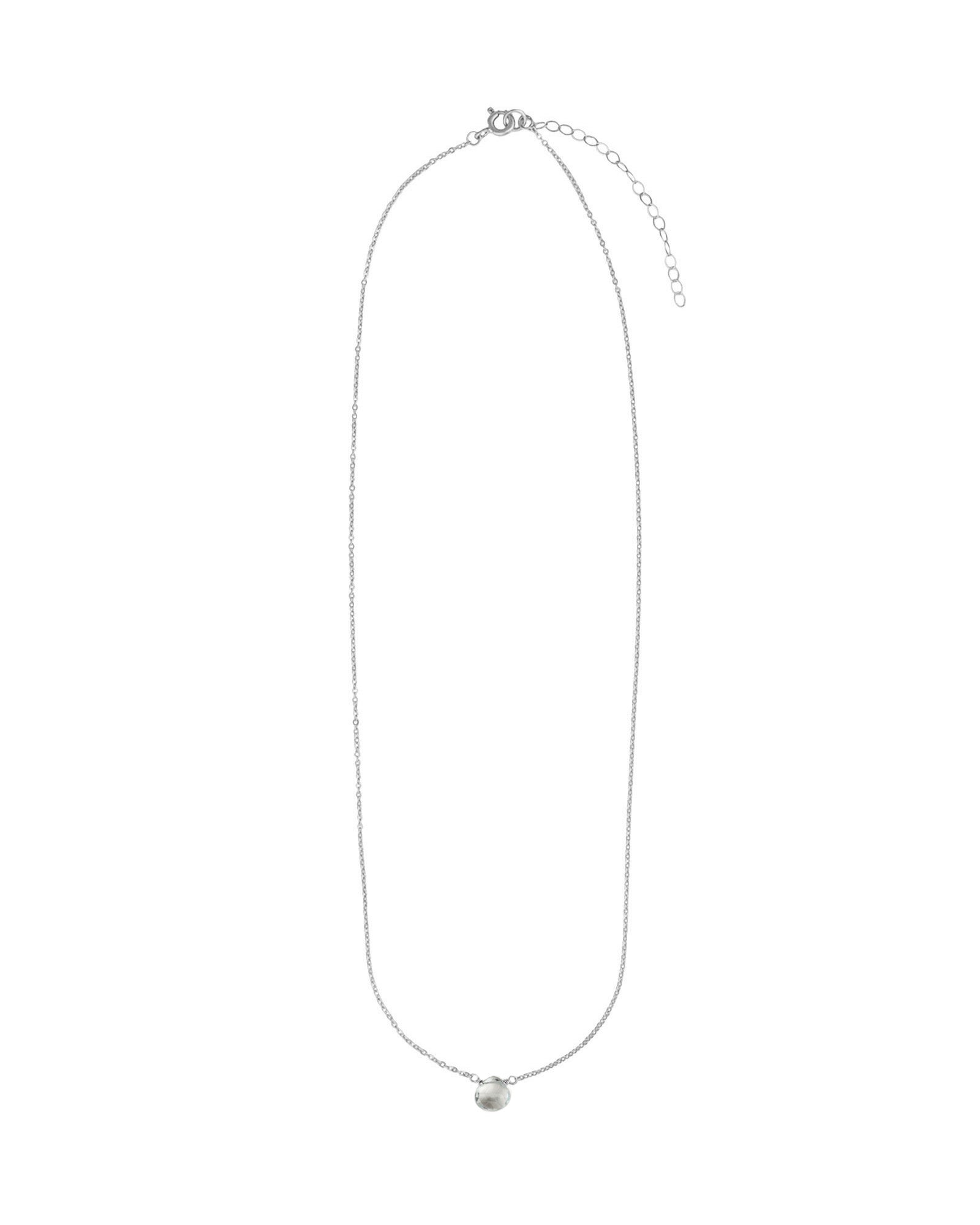 Stoned By Gem Jar-Sky Blue Topaz Heart Cable Chain Necklace | 8mm-Necklaces-Blue Ruby Jewellery-Vancouver Canada