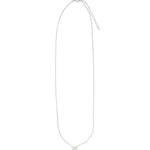 Stoned By Gem Jar-Kunzite Heart Cable Chain Necklace | 10mm-Necklaces-Blue Ruby Jewellery-Vancouver Canada