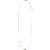 Stoned By Gem Jar-Green Apatite Pear Cable Chain Necklace | 6mm-Necklaces-Blue Ruby Jewellery-Vancouver Canada
