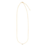 Stoned By Gem Jar-White Topaz Pear Cable Chain Necklace | 8mm-Necklaces-Blue Ruby Jewellery-Vancouver Canada