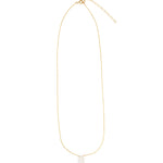 Stoned By Gem Jar-Rainbow Moonstone Pear Cable Chain Necklace | 8mm-Necklaces-Blue Ruby Jewellery-Vancouver Canada