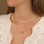 Mystic Quartz  Birolette Cable Chain Necklace | 6mm 14k Gold Filled, Mystic Quartz