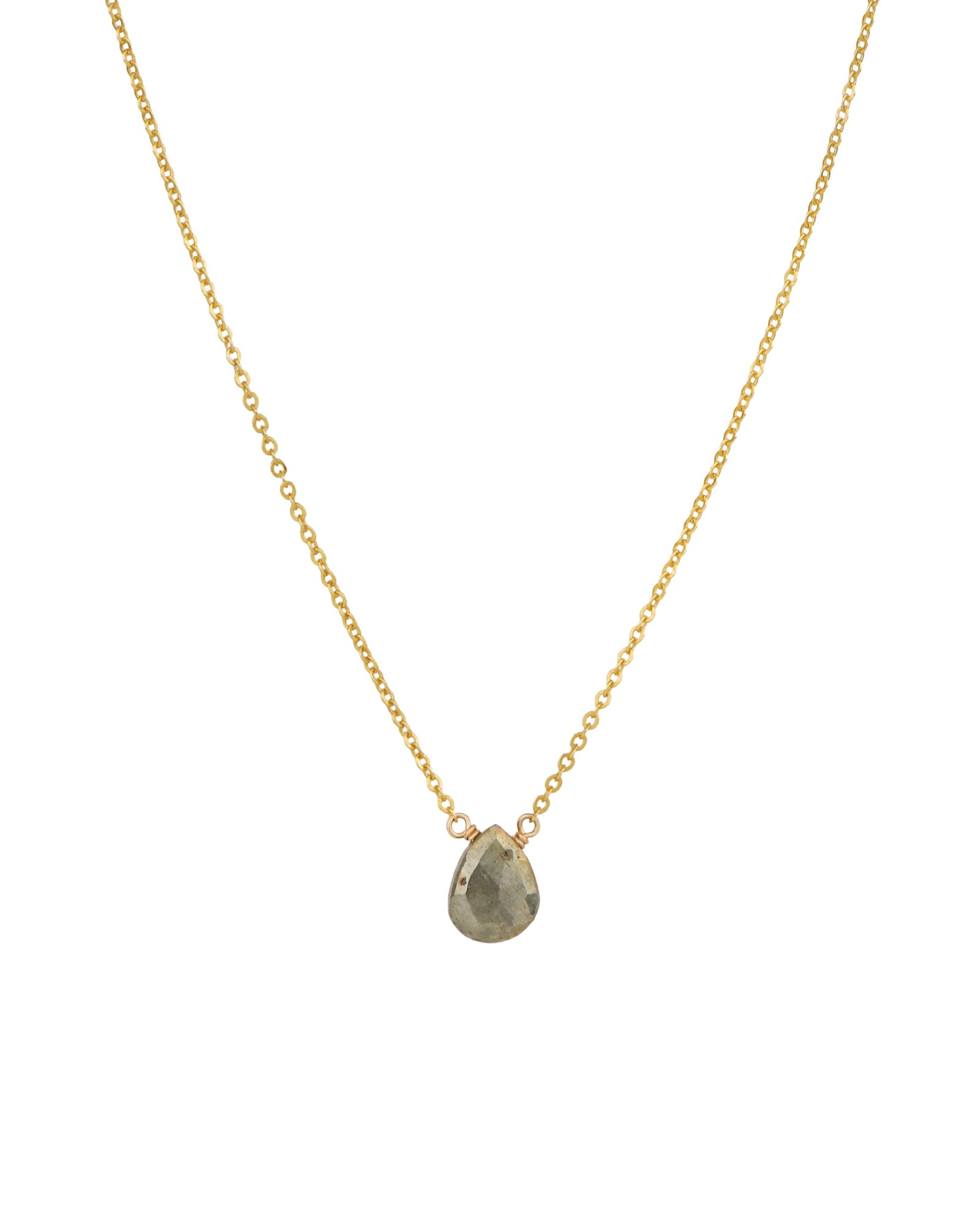 Mystic Quartz  Birolette Cable Chain Necklace | 6mm 14k Gold Filled, Mystic Quartz