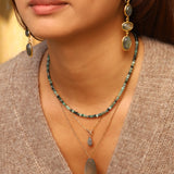 Labradorite Toggle Necklace