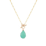 Turquoise Toggle Necklace | Large