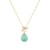 Turquoise Toggle Necklace | Small