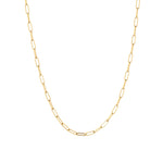 Goldhive-Paperclip Chain-Necklaces-Blue Ruby Jewellery-Vancouver Canada