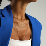 Paperclip Chain 14k Yellow Gold / 22"