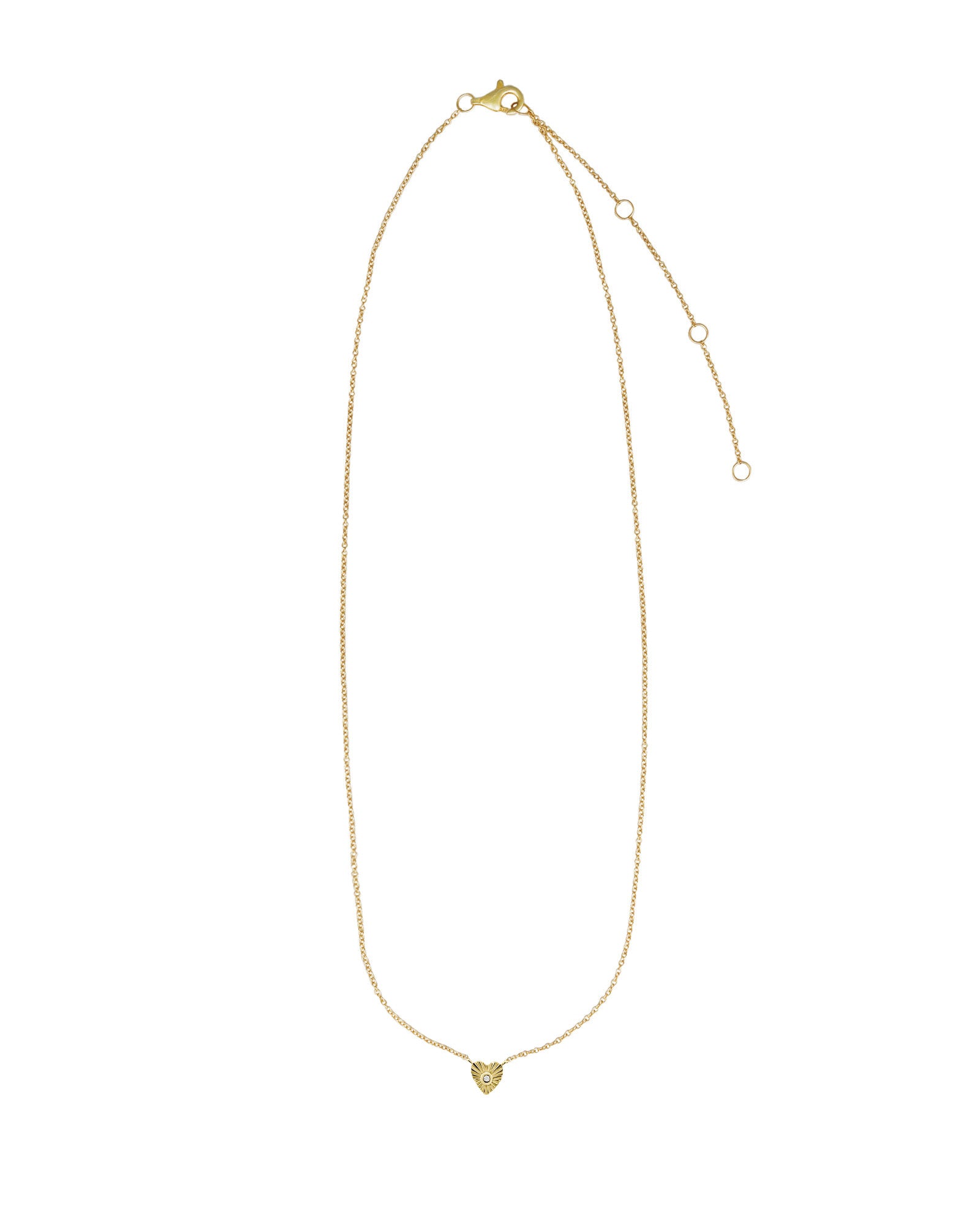 Goldhive-Radiant Heart Necklace-Blue Ruby Jewellery-Vancouver Canada