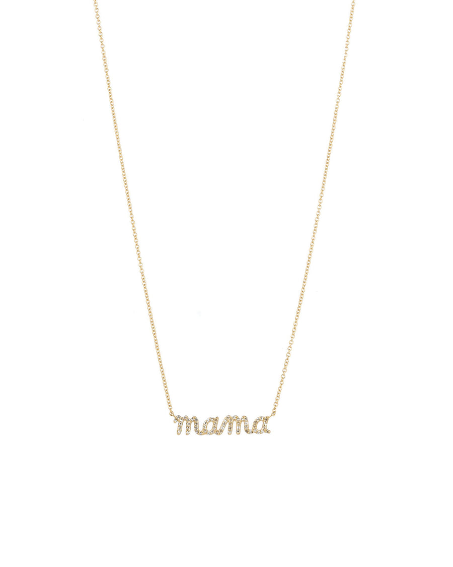 Mama script best sale necklace