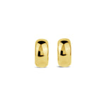 Classic Wide Huggies | 13mm 14k Yellow Gold