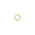 Goldhive-Round Charm Connector-Necklaces-14k Yellow Gold-Blue Ruby Jewellery-Vancouver Canada