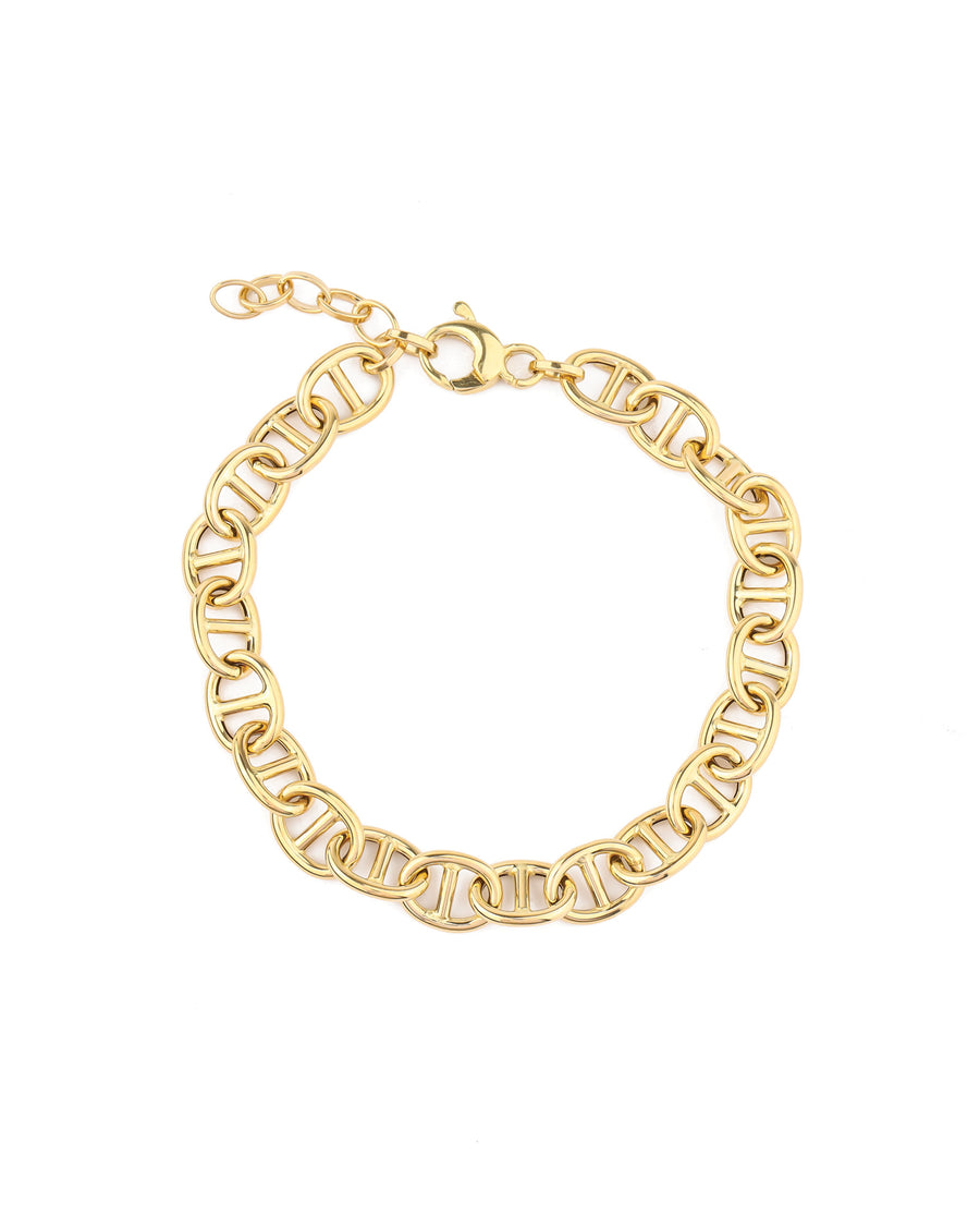 Small H.Link Bracelet 14k Yellow Gold