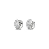 5 Row Pave Huggies 14k Yellow Gold, Diamond