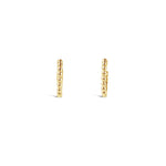 Multi Dot Huggies 14k Yellow Gold