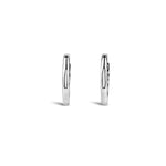 Classic Huggies | 12mm 14k White Gold