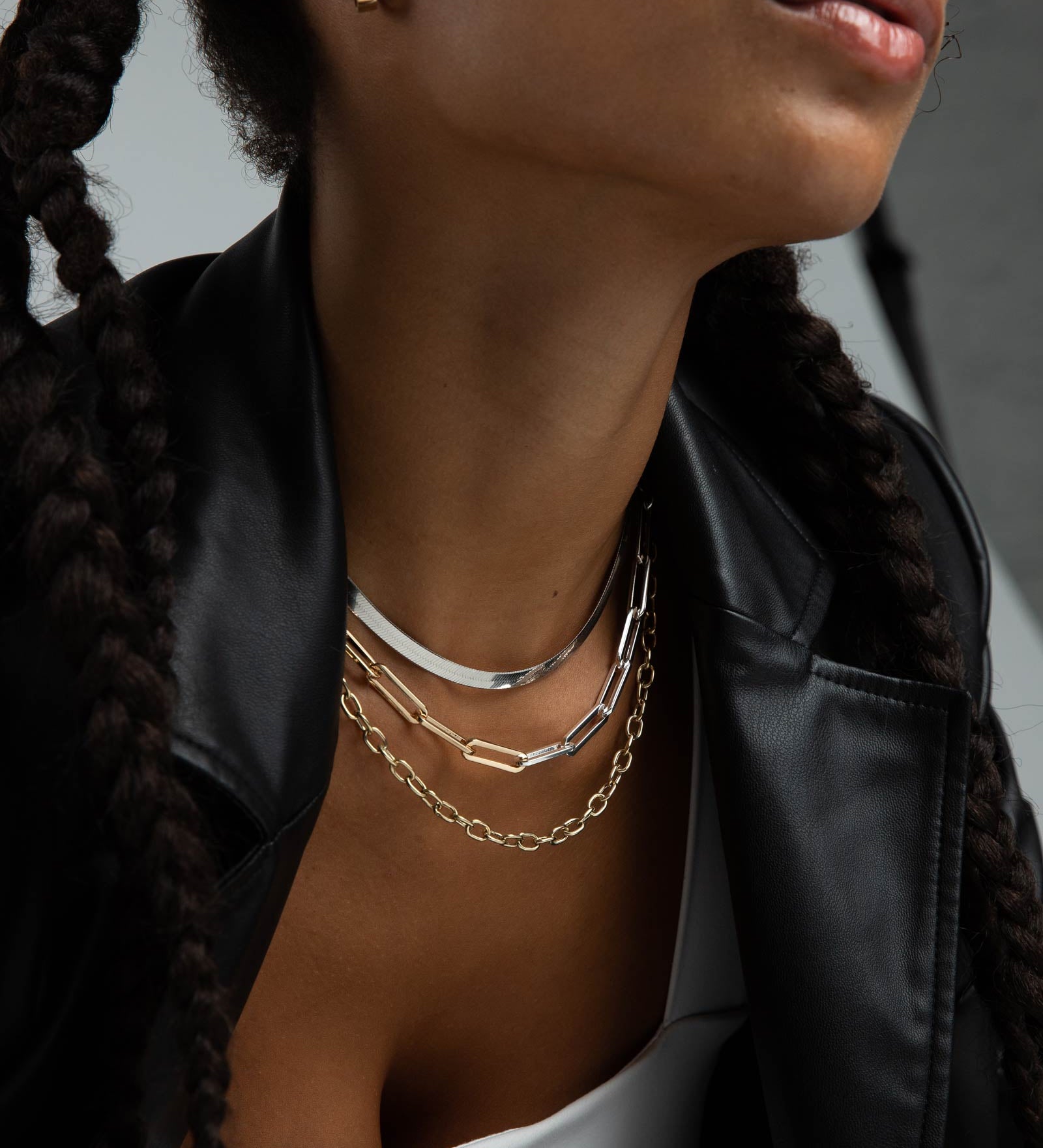 Oval Link Necklace 14k Yellow Gold