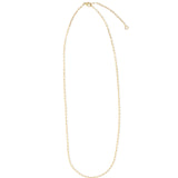 Goldhive-XS Paperclip Chain Necklace-Necklaces-Blue Ruby Jewellery-Vancouver Canada