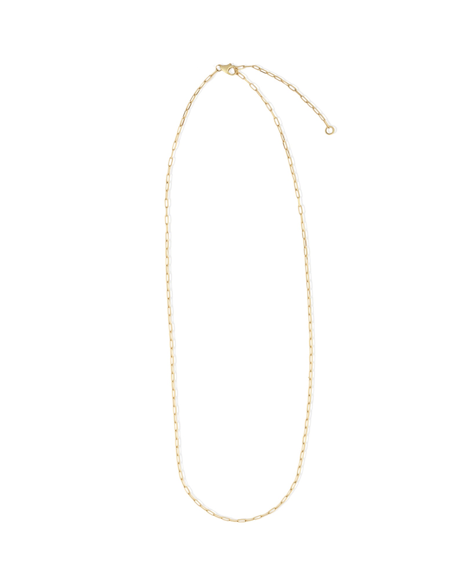 Goldhive-XS Paperclip Chain Necklace-Necklaces-Blue Ruby Jewellery-Vancouver Canada