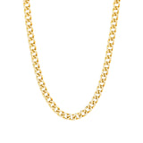 Goldhive-Large Curb Chain Necklace-Necklaces-Blue Ruby Jewellery-Vancouver Canada
