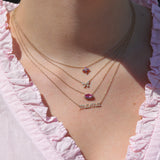 Goldhive-Medium Butterfly Pavé Necklace-Necklaces-Blue Ruby Jewellery-Vancouver Canada