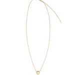 Goldhive-Spiked Diamond Heart Necklace-Blue Ruby Jewellery-Vancouver Canada