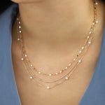 Goldhive-Satellite Chain Necklace-Necklaces-Blue Ruby Jewellery-Vancouver Canada