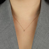 Goldhive-Tiny Heart Diamond Cut Cable Necklace-Necklaces-Blue Ruby Jewellery-Vancouver Canada