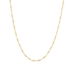 Singapore Chain Necklace 10k Yellow Gold