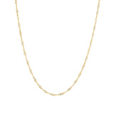 Singapore Chain Necklace 10k Yellow Gold