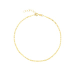 Valentino Anklet 14k Yellow Gold