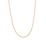 Goldhive-Faceted Beaded Necklace | 2mm-Necklaces-Blue Ruby Jewellery-Vancouver Canada