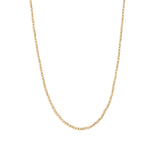 Goldhive-Faceted Beaded Necklace | 2mm-Necklaces-Blue Ruby Jewellery-Vancouver Canada