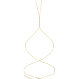 Goldhive-Two Wrap Mirror Beaded Hand Chain-Body Jewellery-Blue Ruby Jewellery-Vancouver Canada
