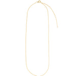 Goldhive-Bezel Diamond Floating Necklace-Necklaces-Blue Ruby Jewellery-Vancouver Canada