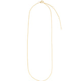 Goldhive-Bezel Diamond Floating Necklace-Necklaces-Blue Ruby Jewellery-Vancouver Canada
