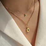 Goldhive-Paperclip Chain Necklace-Necklaces-Blue Ruby Jewellery-Vancouver Canada