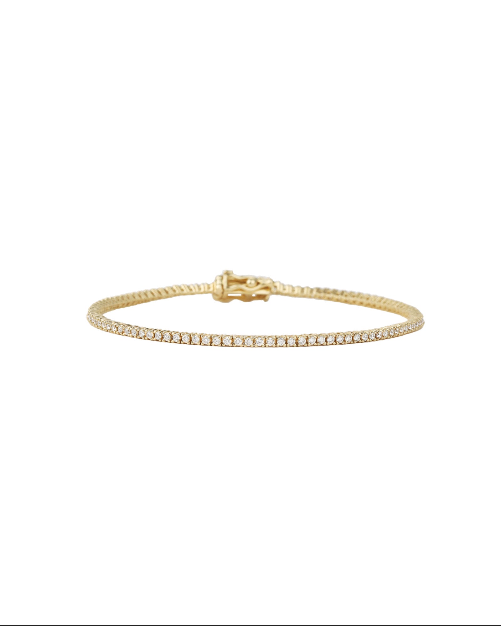 Goldhive-Tennis Diamond Bracelet | 2.5mm-Bracelets-Blue Ruby Jewellery-Vancouver Canada