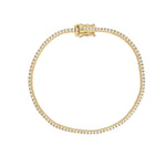Goldhive-Tennis Diamond Bracelet | 2.5mm-Bracelets-Blue Ruby Jewellery-Vancouver Canada