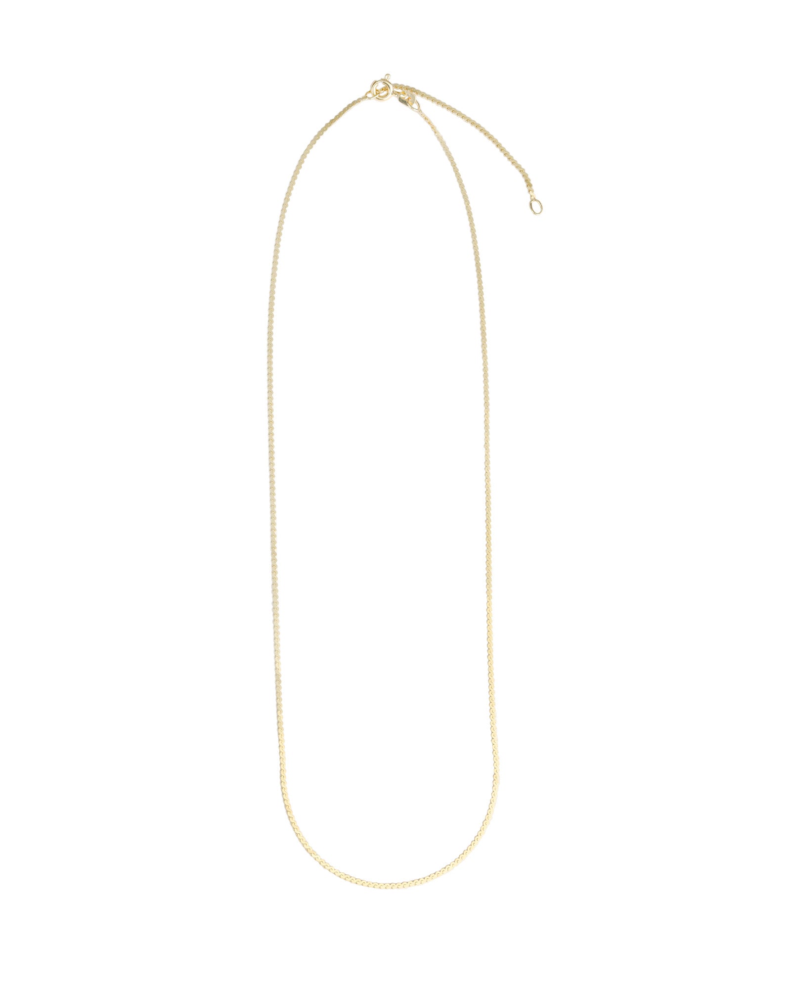 Goldhive-Serpentine Chain Necklace-Necklaces-Blue Ruby Jewellery-Vancouver Canada