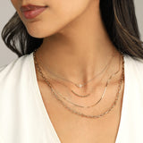 Goldhive-Serpentine Chain Necklace-Necklaces-Blue Ruby Jewellery-Vancouver Canada
