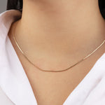 Goldhive-Serpentine Chain Necklace-Necklaces-Blue Ruby Jewellery-Vancouver Canada