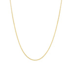 Goldhive-Serpentine Chain Necklace-Necklaces-10k Yellow Gold-Blue Ruby Jewellery-Vancouver Canada