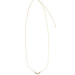 Goldhive-Diamond Arc Necklace-Blue Ruby Jewellery-Vancouver Canada