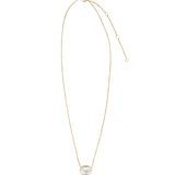 Goldhive-East-West Oval Stone Necklace-Blue Ruby Jewellery-Vancouver Canada