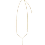 Goldhive-Diamond Bezel Lariat-Blue Ruby Jewellery-Vancouver Canada