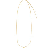 Goldhive-Evil Eye Solitaire Diamond Necklace-Blue Ruby Jewellery-Vancouver Canada