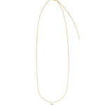 Goldhive-Cross Diamond Necklace-Blue Ruby Jewellery-Vancouver Canada