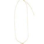 Goldhive-Pavé Outline Butterfly Necklace-Blue Ruby Jewellery-Vancouver Canada