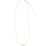 Goldhive-Pavé Outline Butterfly Necklace-Blue Ruby Jewellery-Vancouver Canada